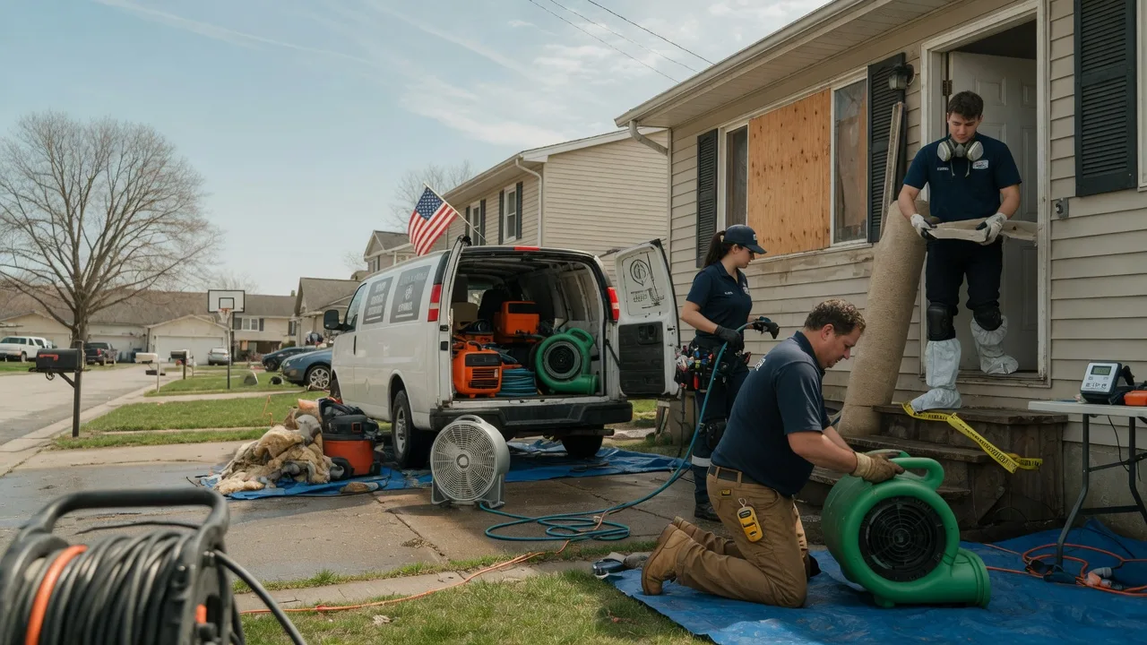 Water Damage Restoration in Laura, OH near me